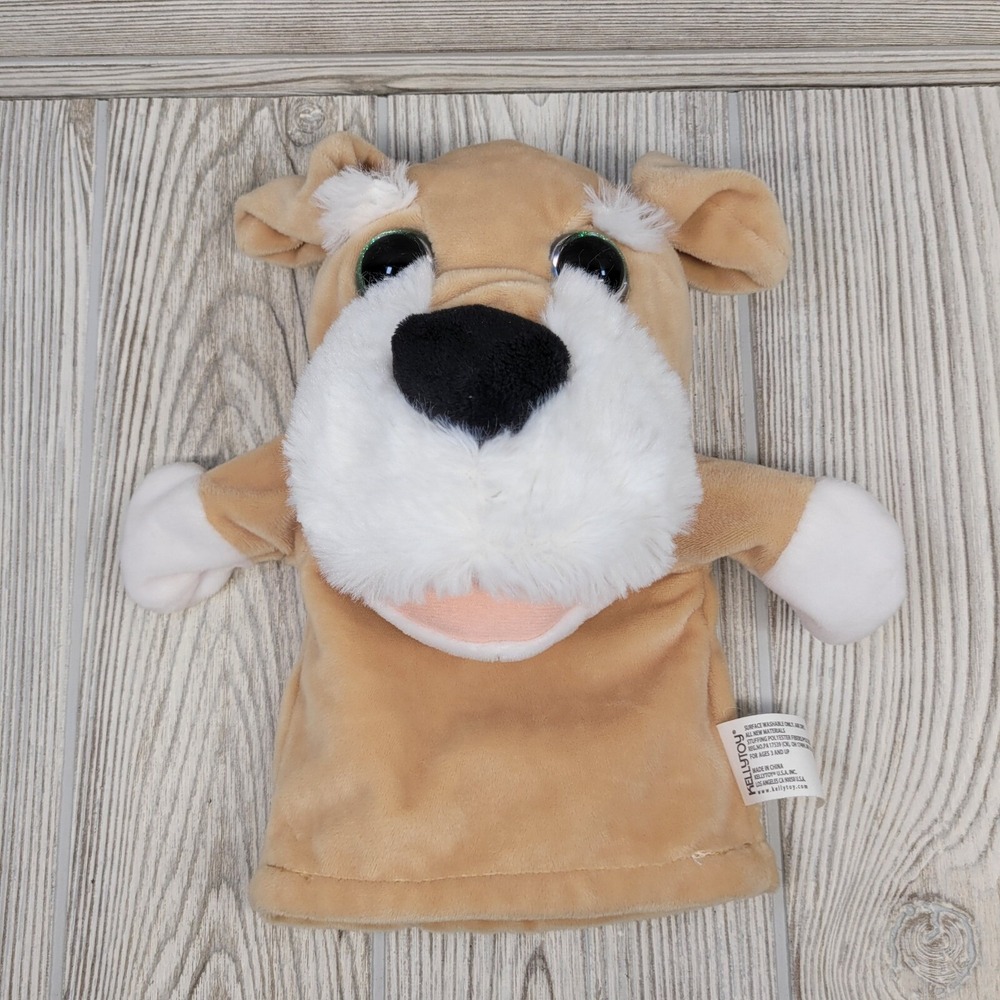 Kellytoy Dog Puppy Hand‎ Puppet Plush Golf Head Cover Pretend Play Animal